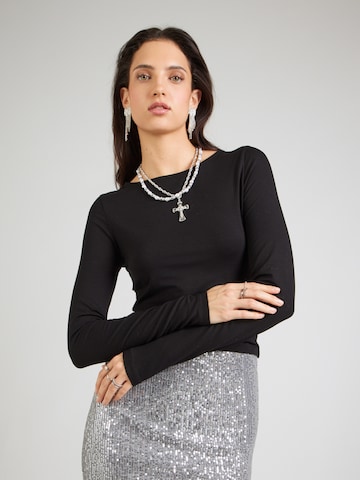 ABOUT YOU Tričko 'Noelle' – černá: přední strana