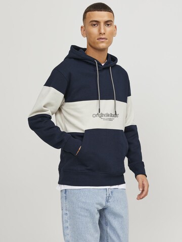 JACK & JONES Свитшот 'Lakewood' в Синий: спереди