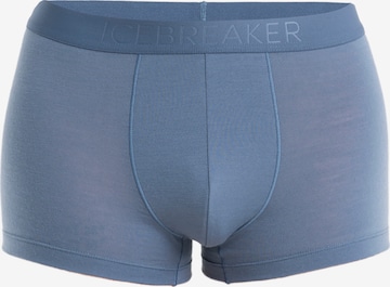 ICEBREAKER - Cueca desportiva 'Anatomica' em azul: frente