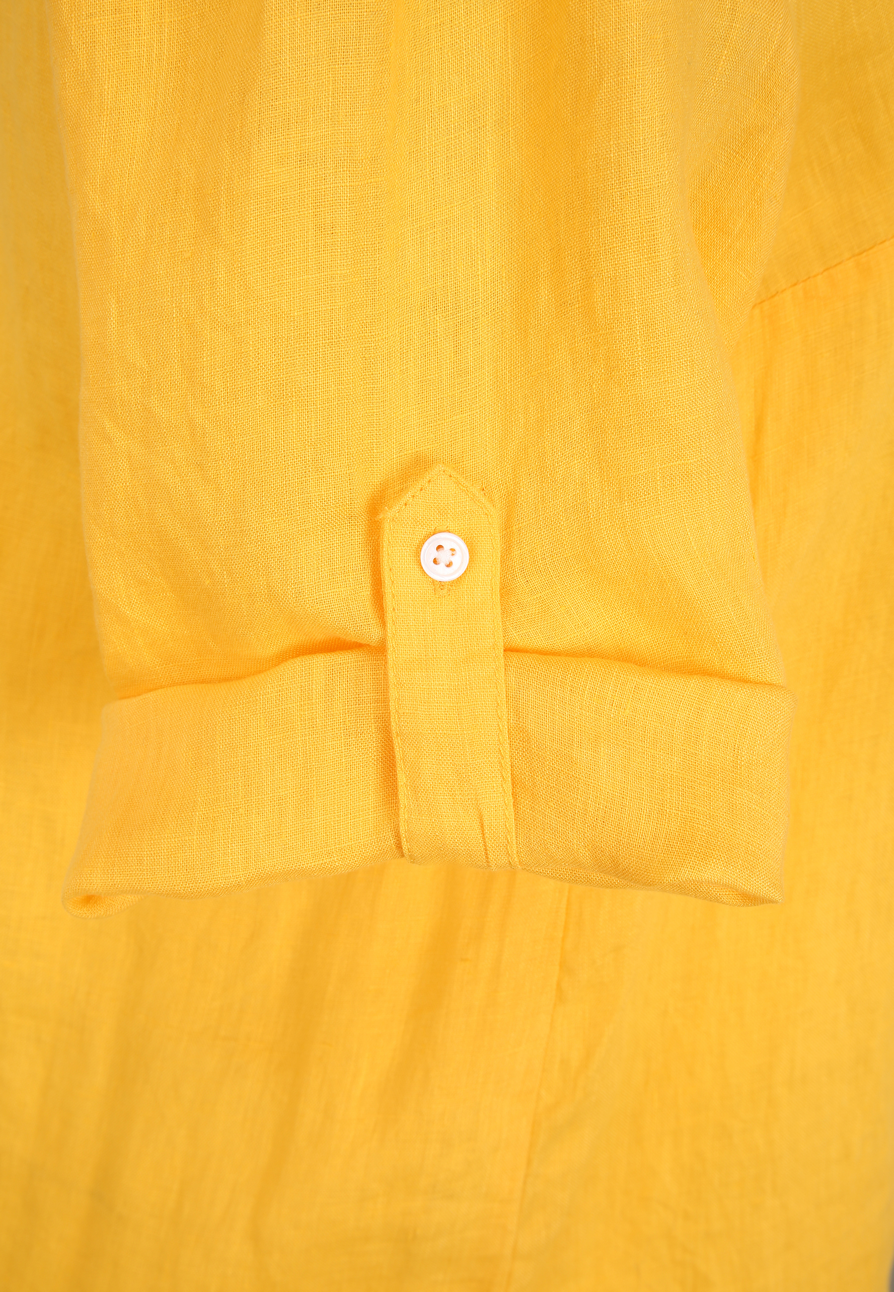 Doris Streich Longbluse mit V-Ausschnitt in Gelb 