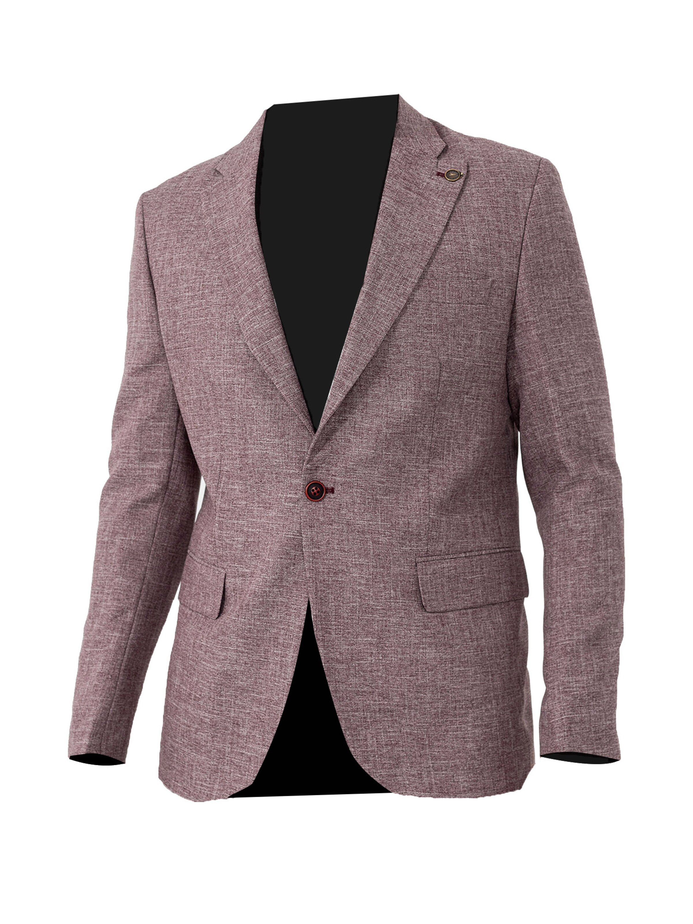 Daniel HillsRegular Fit Sako - crvena boja: prednji dio