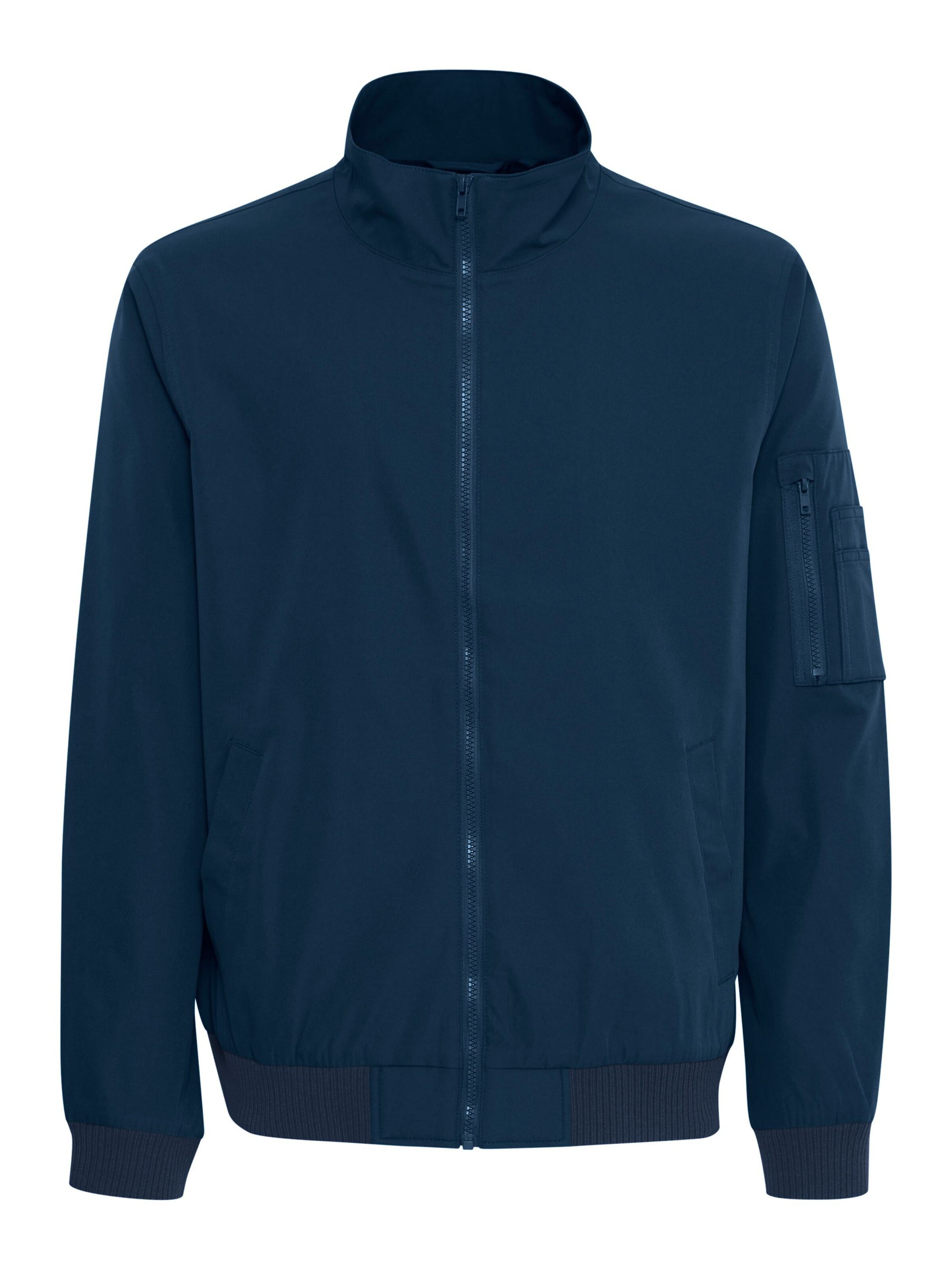 BLEND Fleecejacke ' BHEFI ' in Blau: Vorderseite