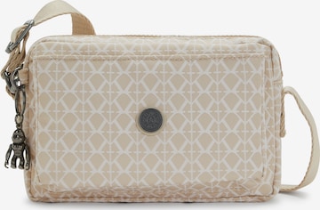 KIPLING Schoudertas 'Abanu' in Beige: voorkant