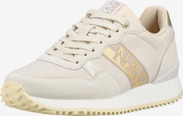 NAPAPIJRI Sneakers laag in Beige: voorkant