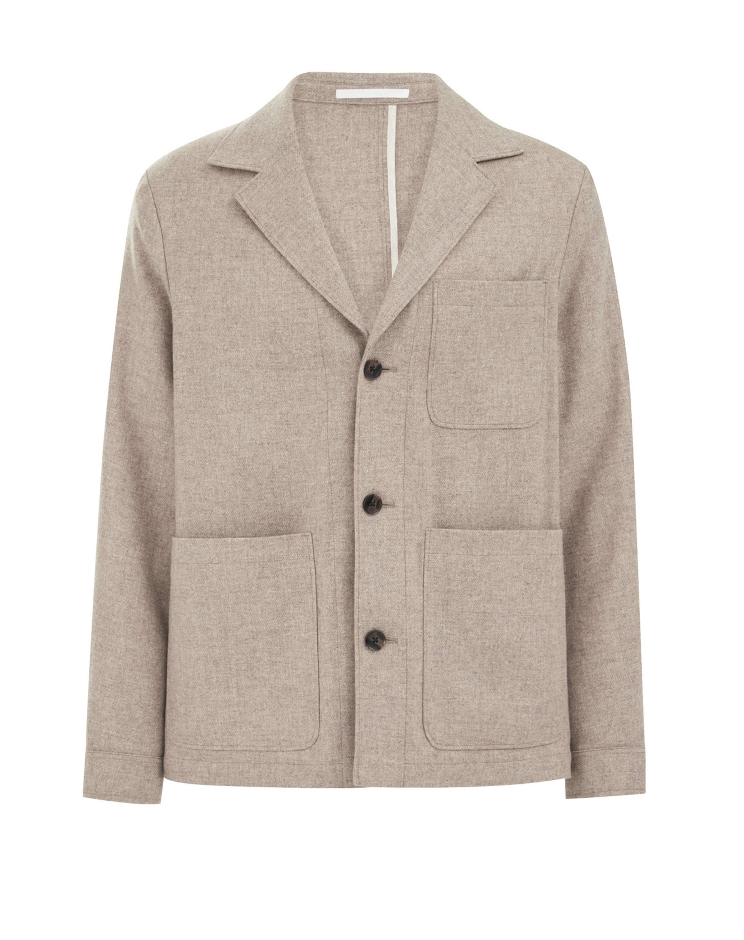van Gils Regular fit Ανδρικό σακάκι σε μπεζ: μπροστά