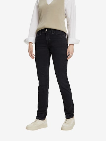 ESPRIT Slim fit Jeans in Black: front