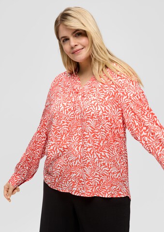 s.Oliver Red Label Plus Bluse in Rot