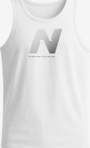 Neverless Shirt 'Halftone' in White: front