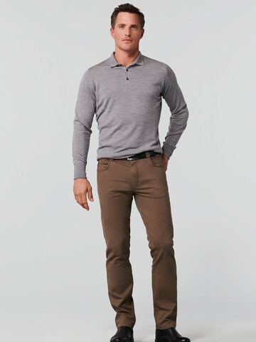 MEYER Regular Chino in Bruin