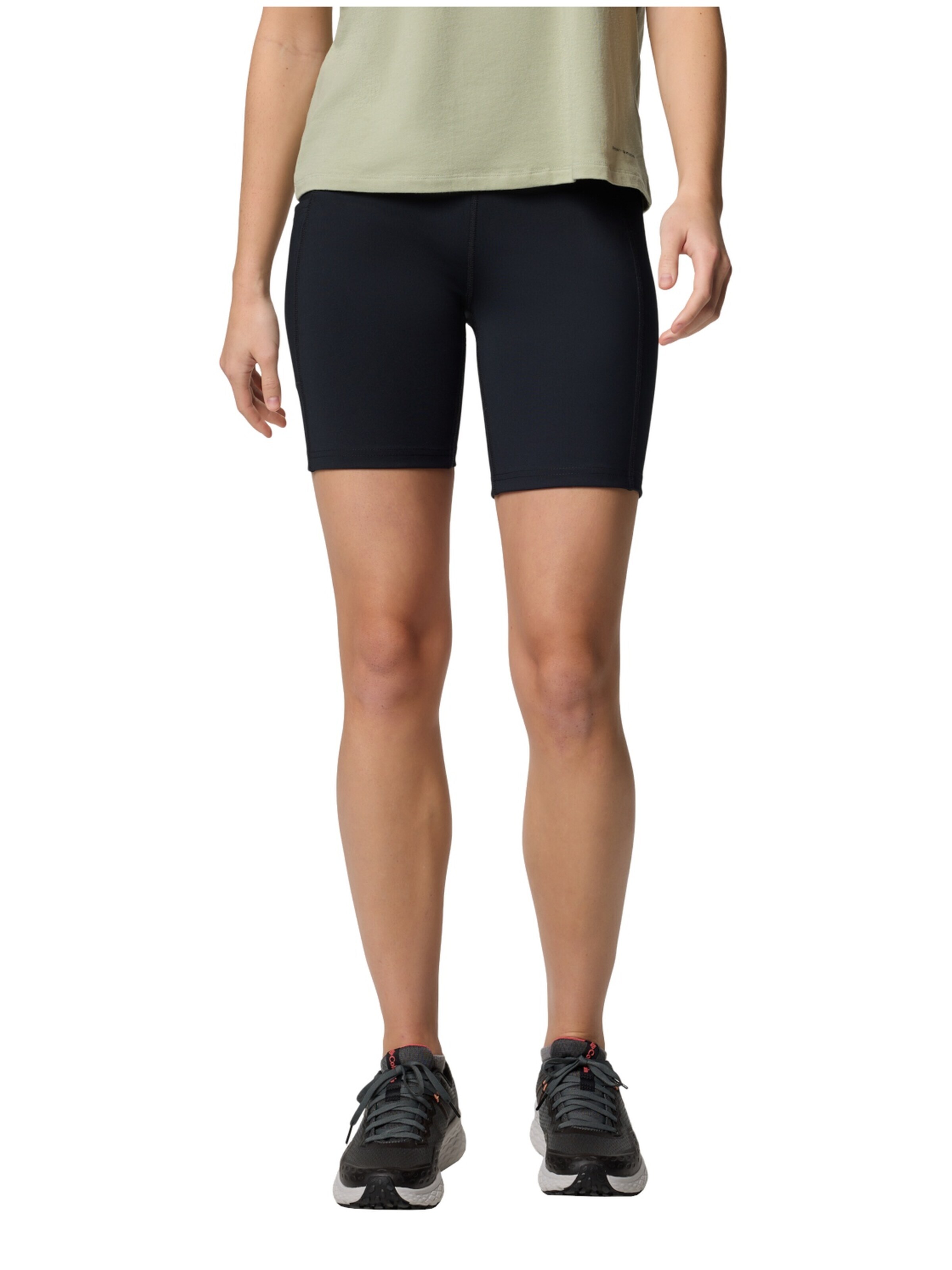 COLUMBIA Slimfit Sporthose 'Columbia Boundless Trek 1/2'‌ in Schwarz: Vorderseite
