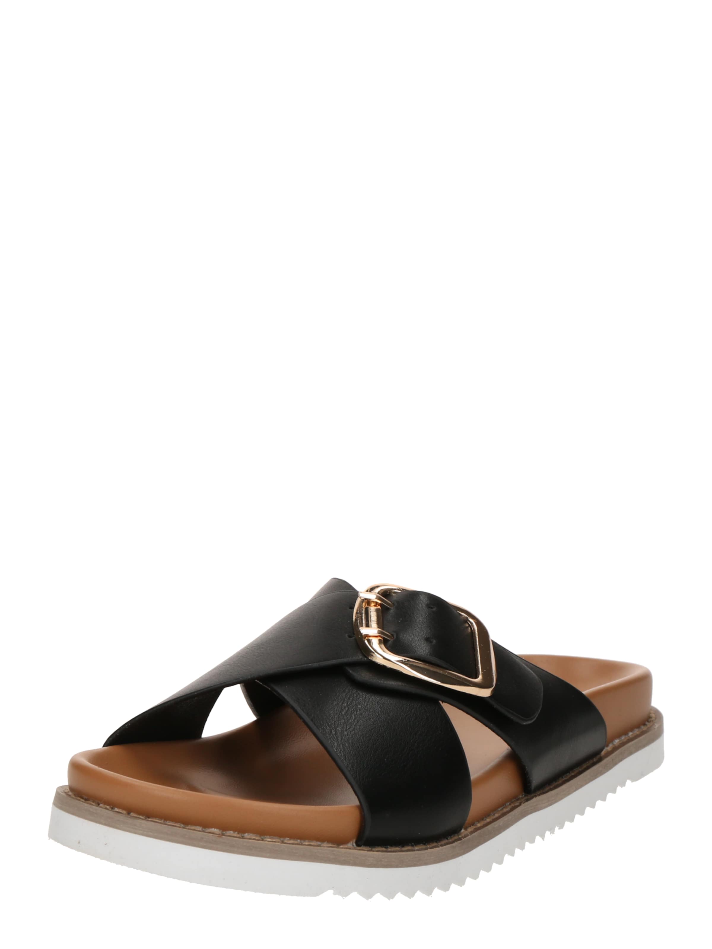 ABOUT YOU - Zapatos abiertos 'Helin' en negro: frente