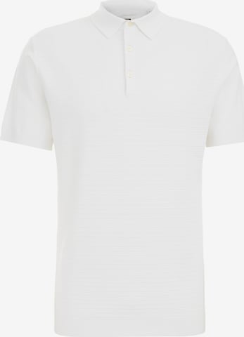 T-Shirt WE Fashion en blanc : devant