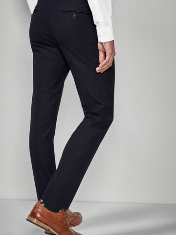 Next Štandardný strih Nohavice s pukmi - Modrá