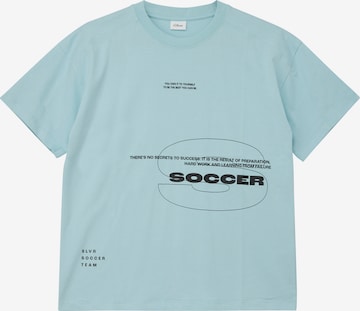 s.Oliver Shirt in Blue: front