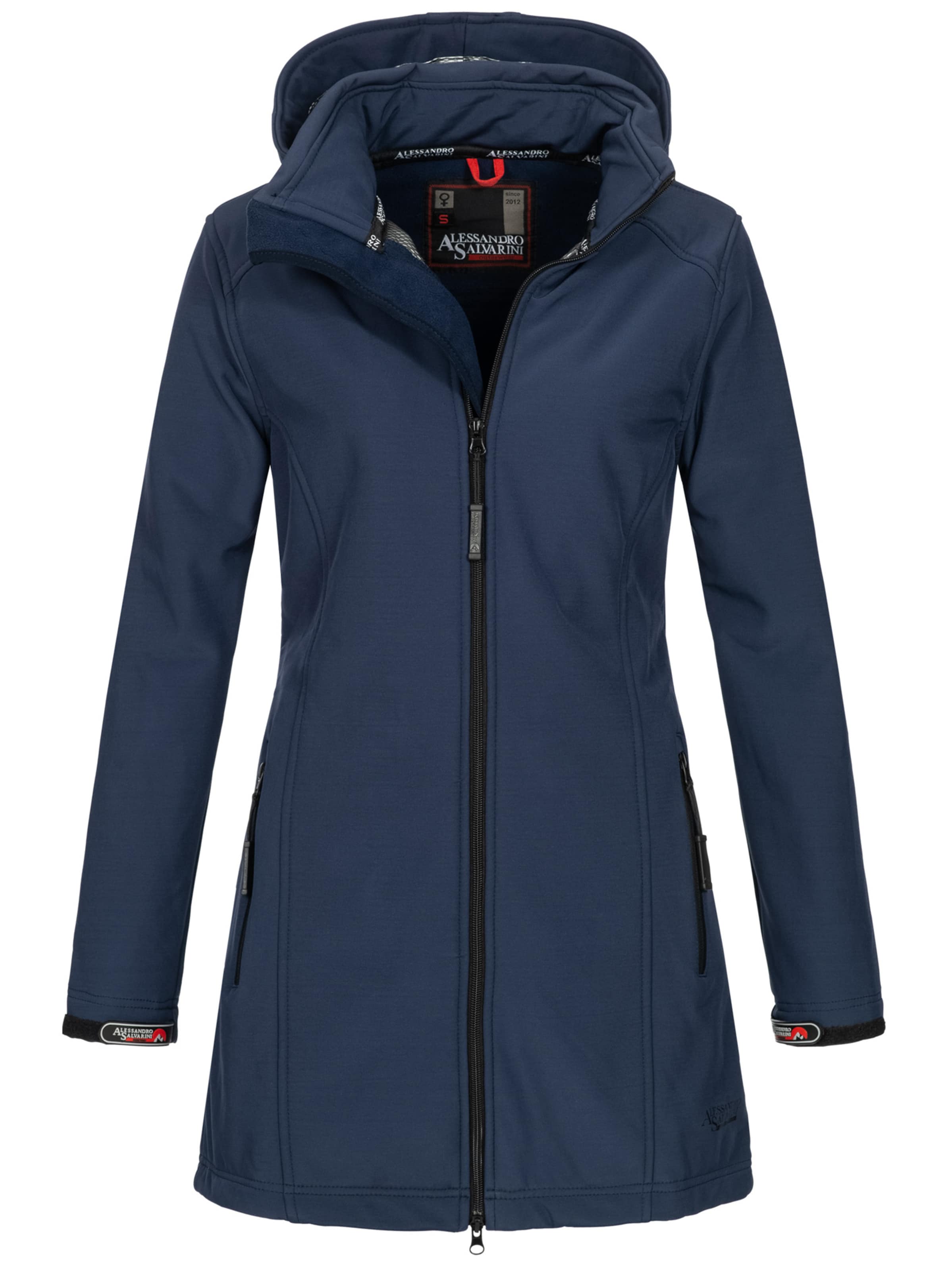 Alessandro Salvarini Funktionsjacke in Blau: Vorderseite