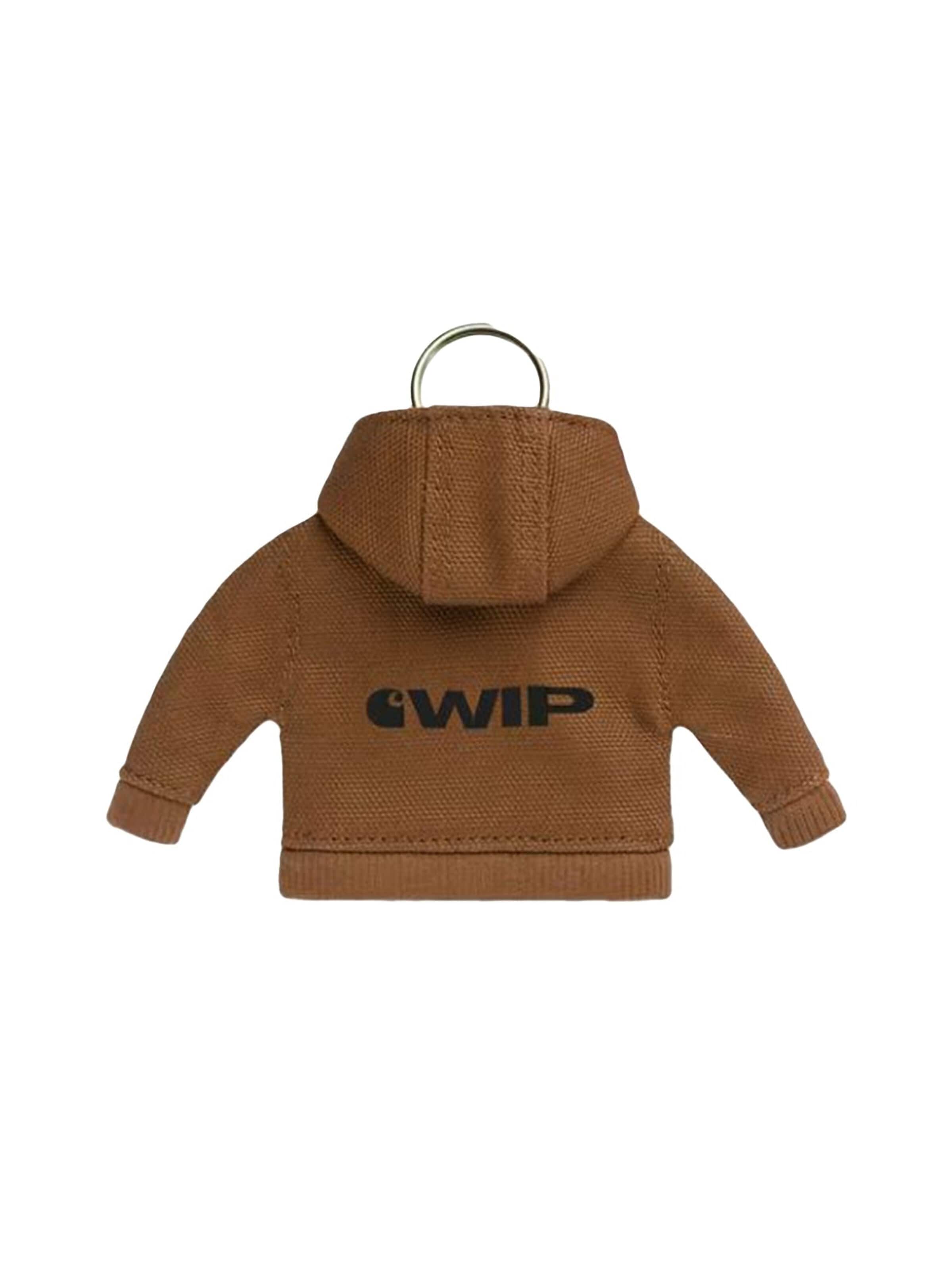 Portachiavi 'MINI ACTIVE JACKET KEYCHAIN HAMILTON BROWN' di Carhartt WIP in marrone