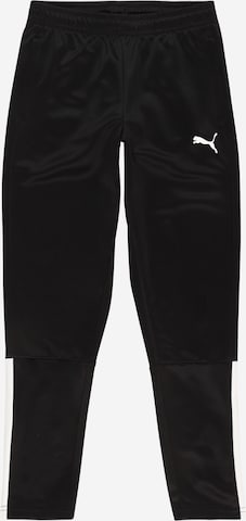 PUMA Workout Pants 'Liga' in Black: front