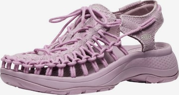 Sandales KEEN en violet : devant