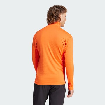 ADIDAS TERREX Funktionsfleecejacke in Orange