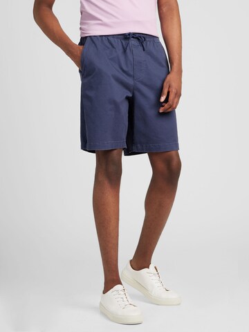 GAP Loosefit Broek 'ESSENTIAL' in Blauw: voorkant