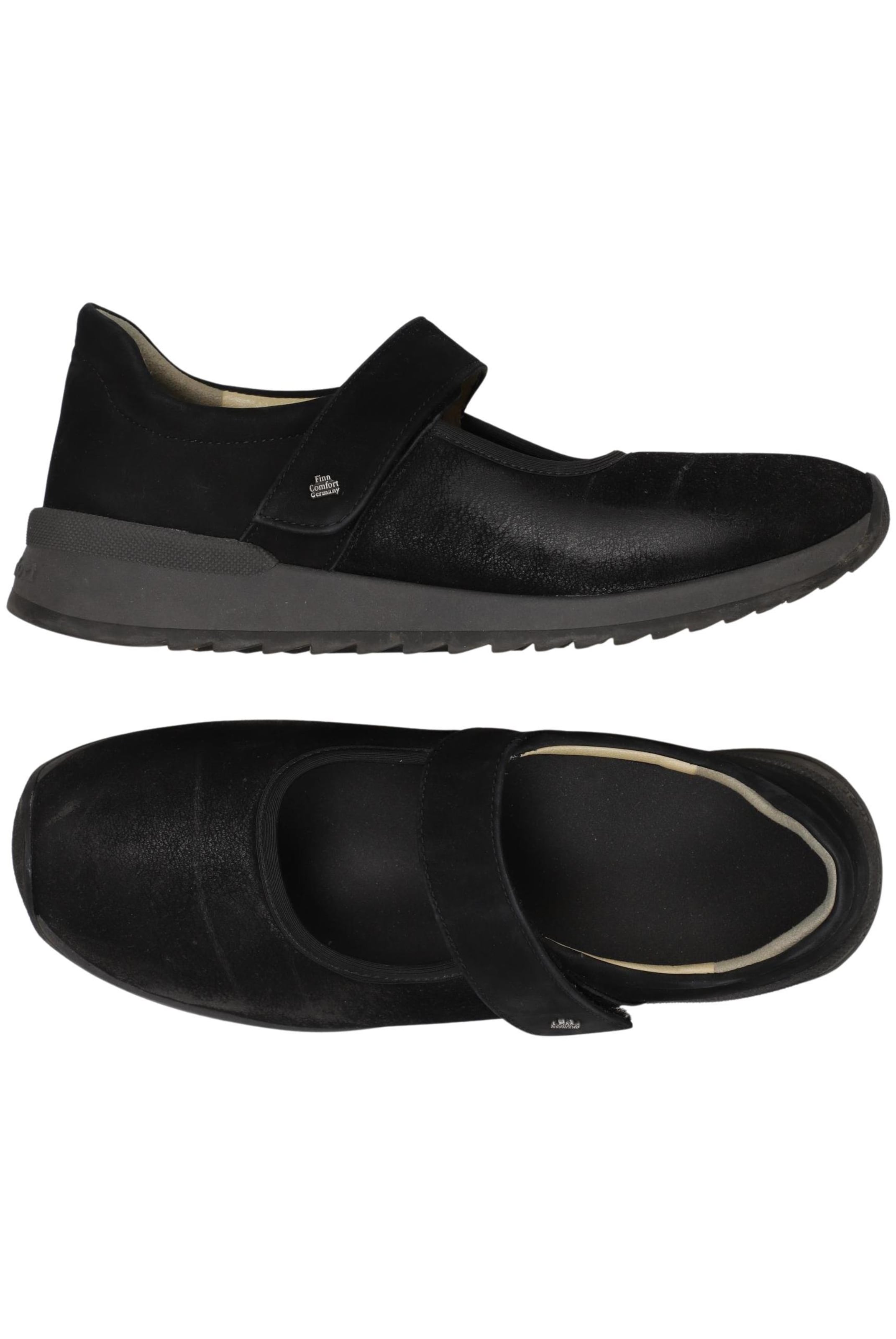 Finn Comfort Flats & Loafers in 39,5 in Black: front