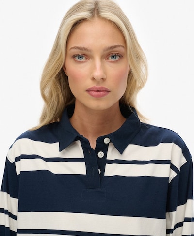 Superdry T-shirt 'Athletic Essentials' en marine / blanc naturel, Vue avec produit