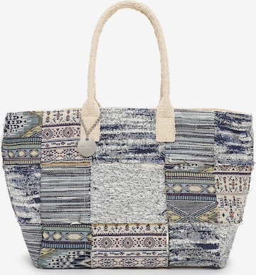 Shopper ' E&N Janneke ' di Emily & Noah in blu: frontale