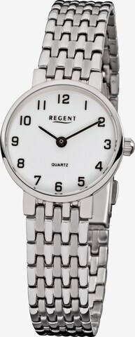 REGENT Analog Watch in Silver: front