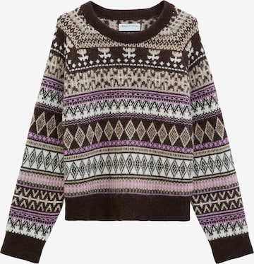 Marc O'Polo DENIM Trui in Bruin: voorkant