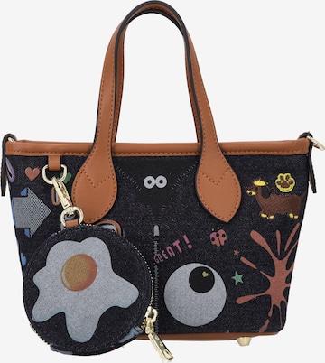 MYMO - Shopper 'Eye Theme' en azul: frente