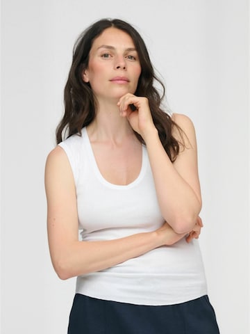 moshi moshi mind Top ' joy ' in White: front