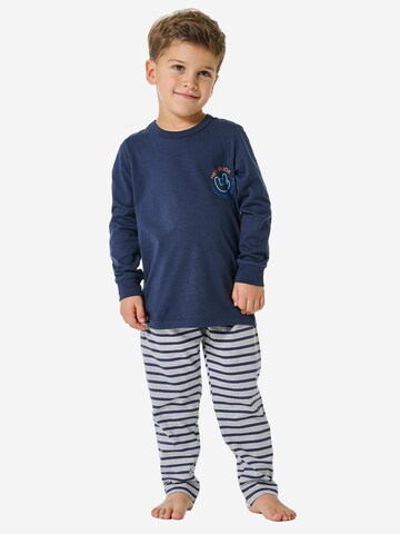 Pyjama 'Nightwear 1' SCHIESSER en bleu : devant