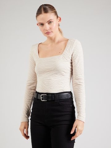 ABOUT YOU Shirt 'Aurelia' in Beige: front