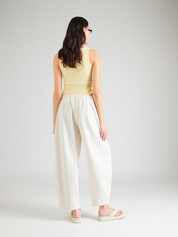 WEEKDAY Barrel Byxa i beige