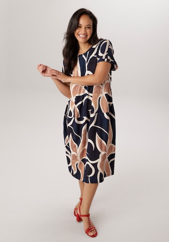 Aniston Evening Dress in Blue: front