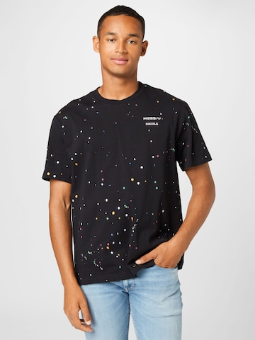 SikSilk Shirt in Zwart: voorkant