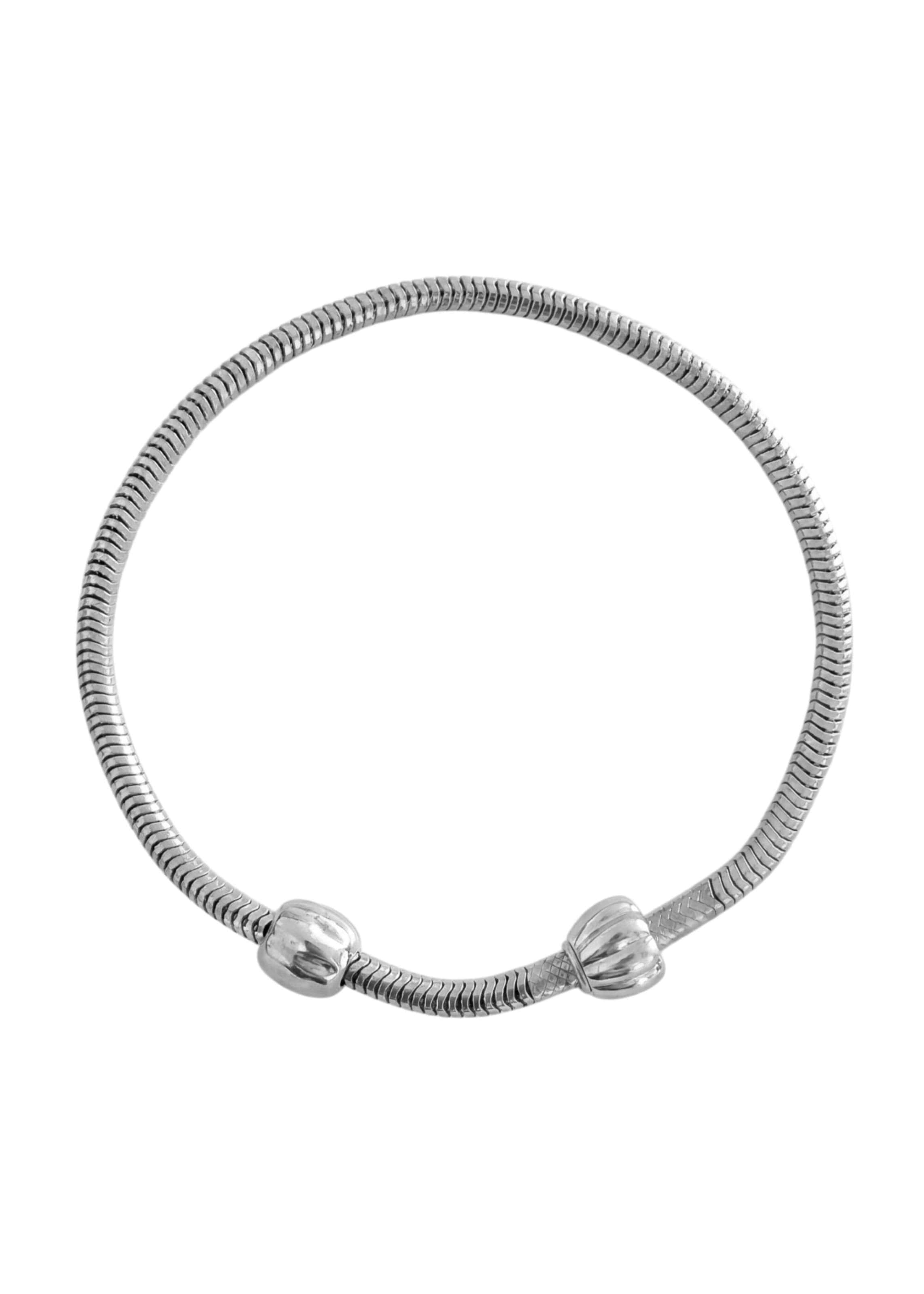 PURELEI Bracelet 'Charm' in Silver: front