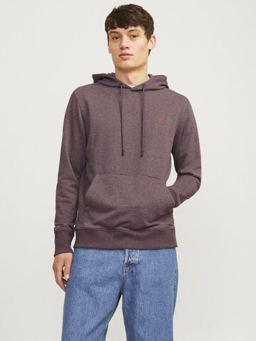 Sweat-shirt JACK & JONES en rouge : devant