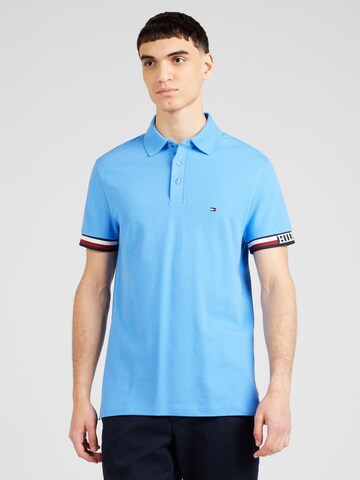 TOMMY HILFIGER - Camisa em azul: frente