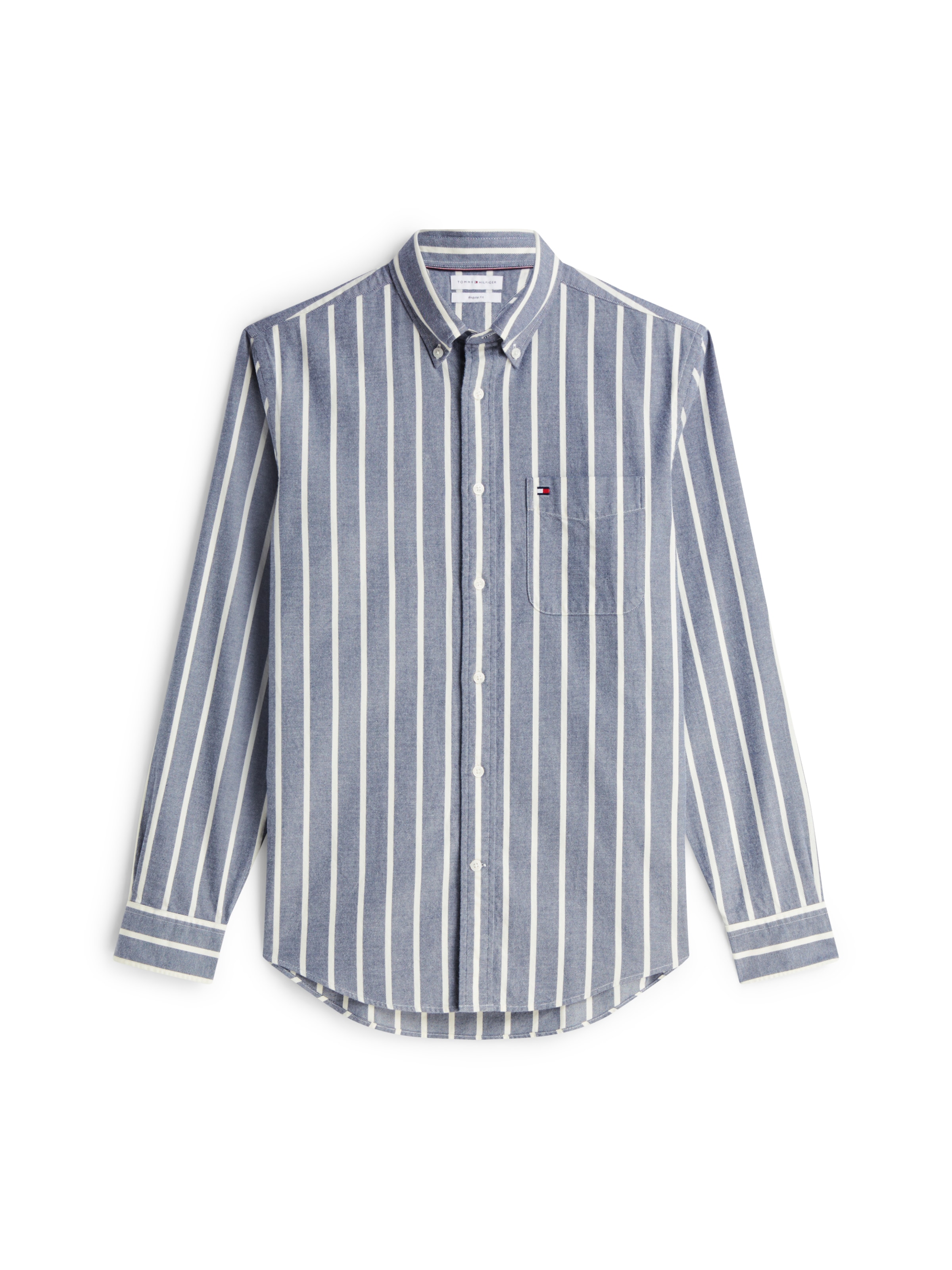 TOMMY HILFIGER Regular fit Button Up Shirt in Blue: front