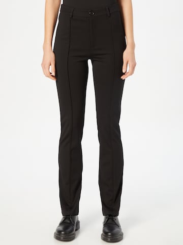 ABOUT YOU Slim fit Pants 'Angelina' in Black: front