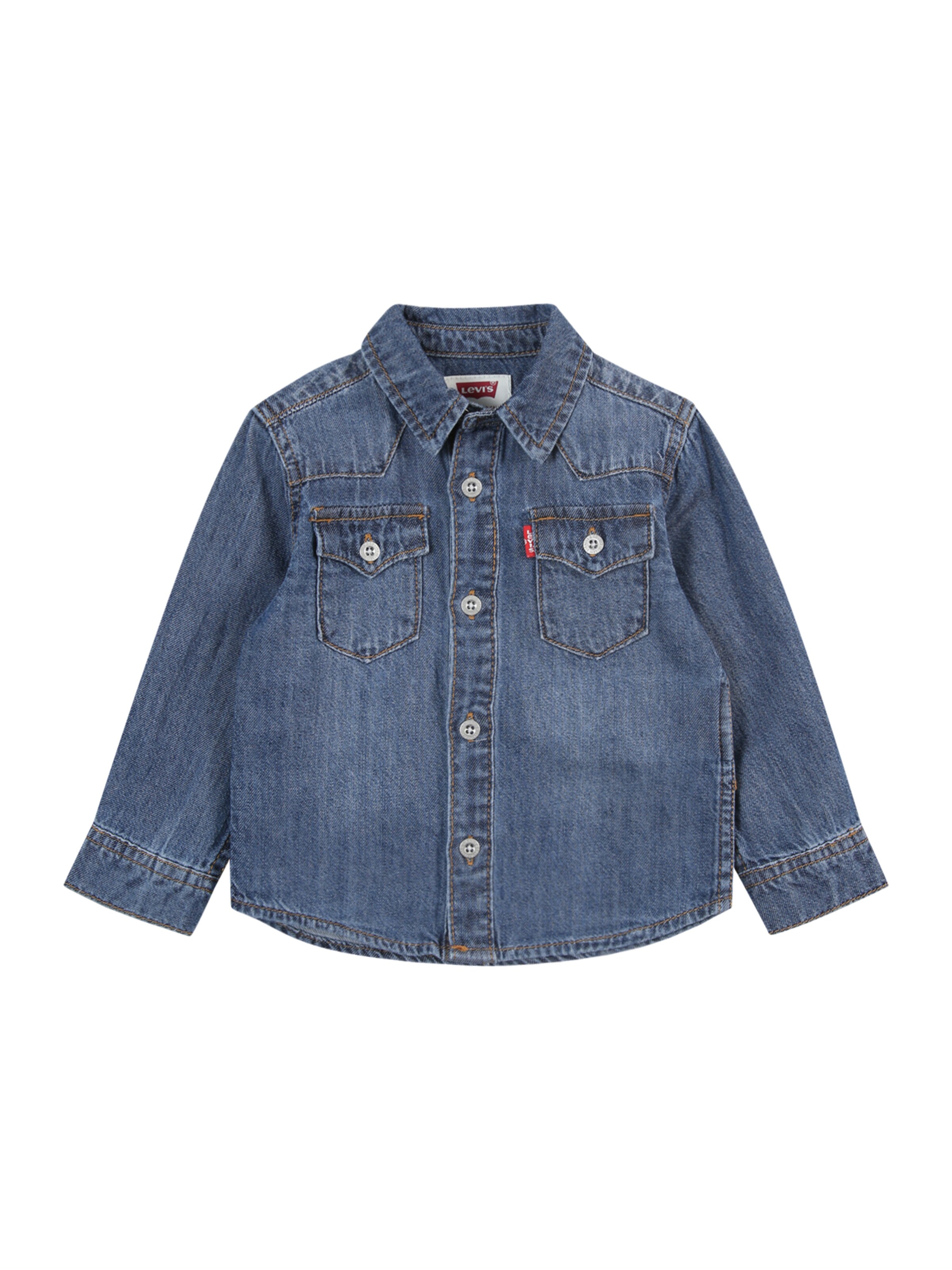LEVI'S ® Regular fit Overhemd 'MY FIRST BARSTOW' in Blauw: voorkant