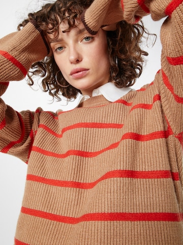 b.young Sweater 'MILO' in Brown