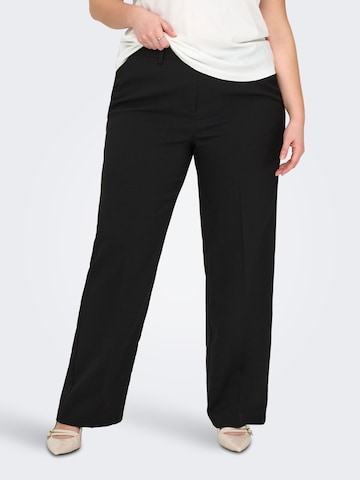 Regular Pantalon à pince 'CARNiko' ONLY Carmakoma en noir : devant