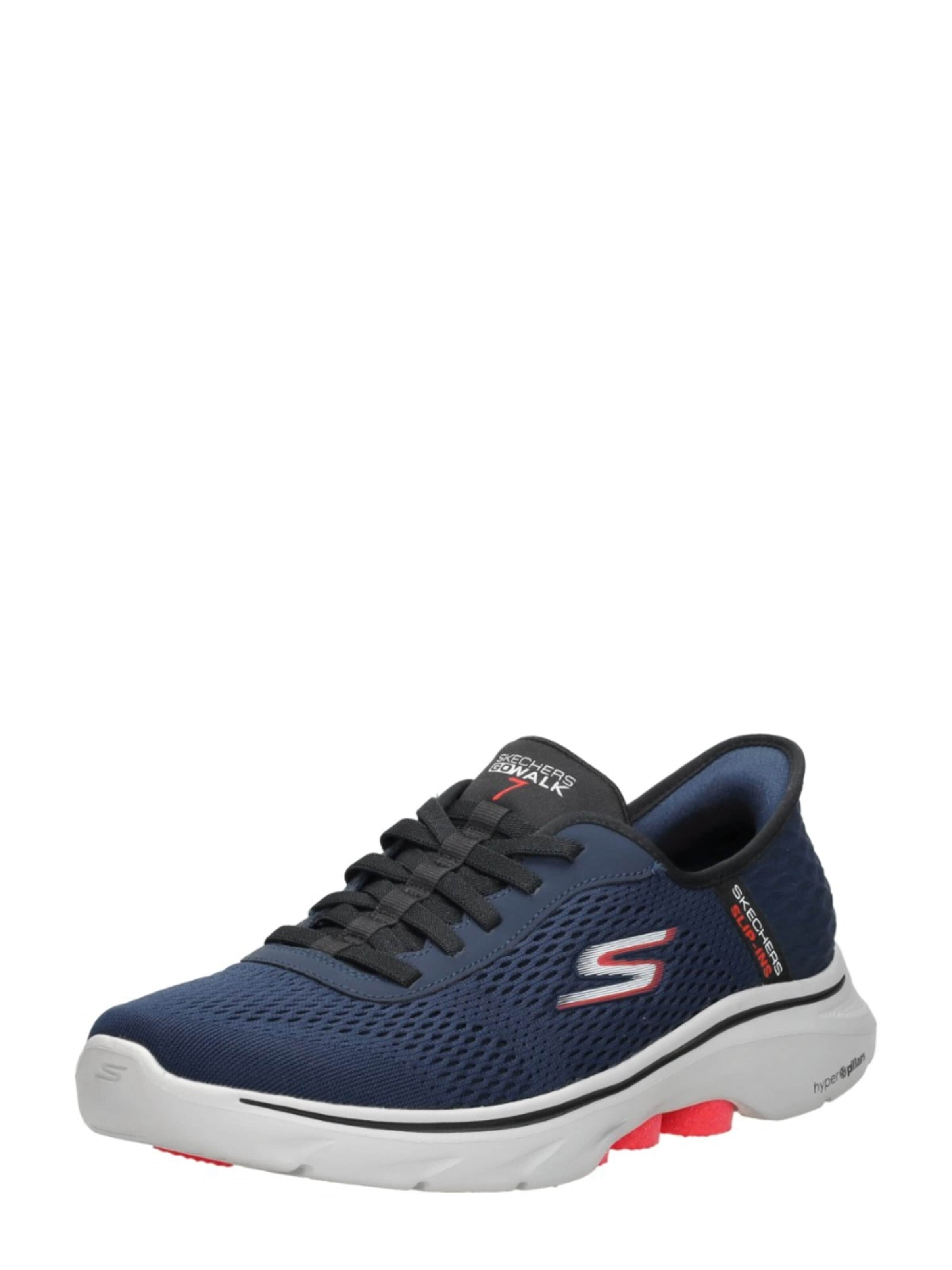 Baskets basses 'Go Walk 7 - Free Hand 2' SKECHERS en bleu