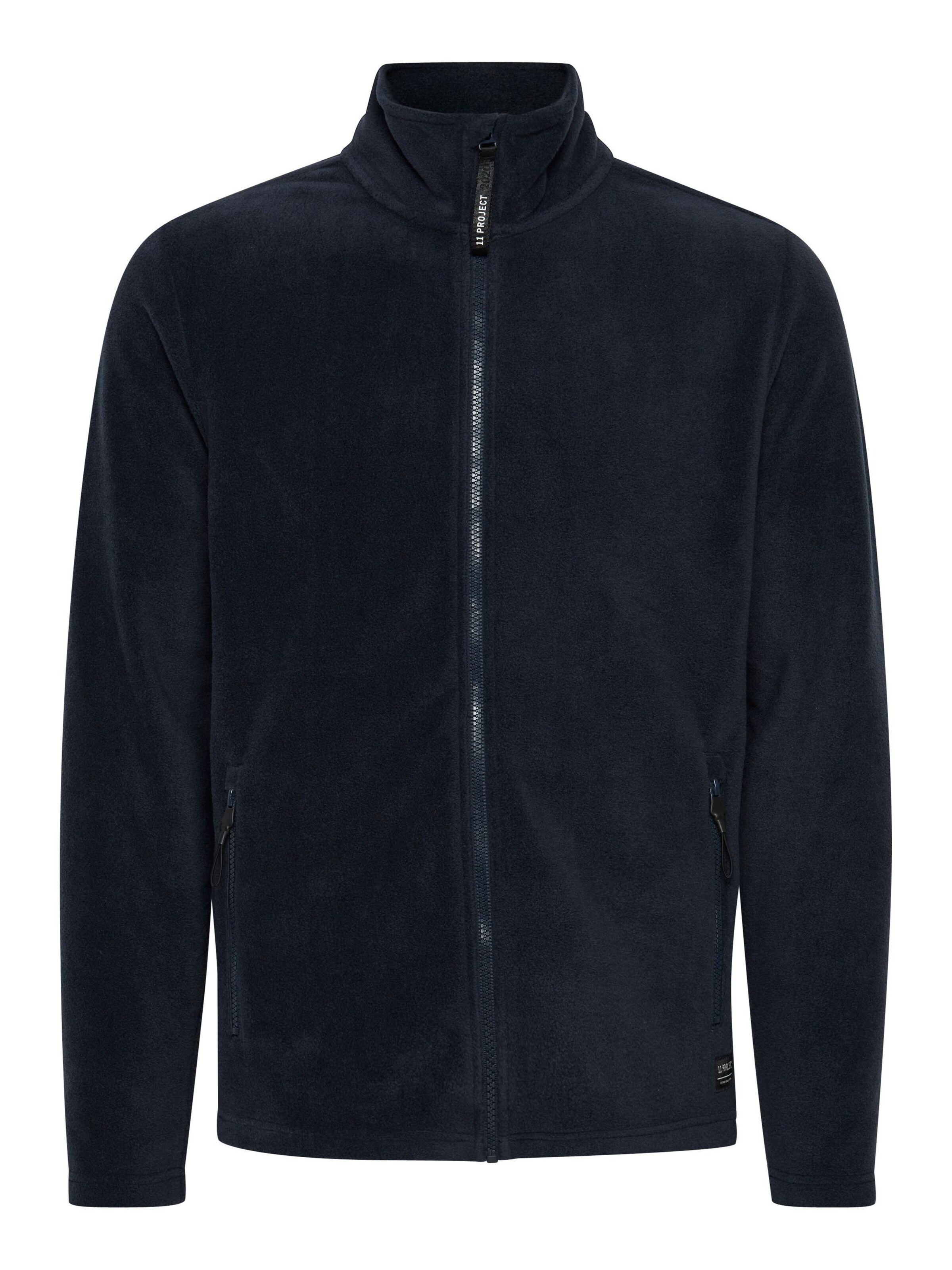 11 Project Fleecejacke 'PRMichalis' in XXXL in blau, Produktansicht
