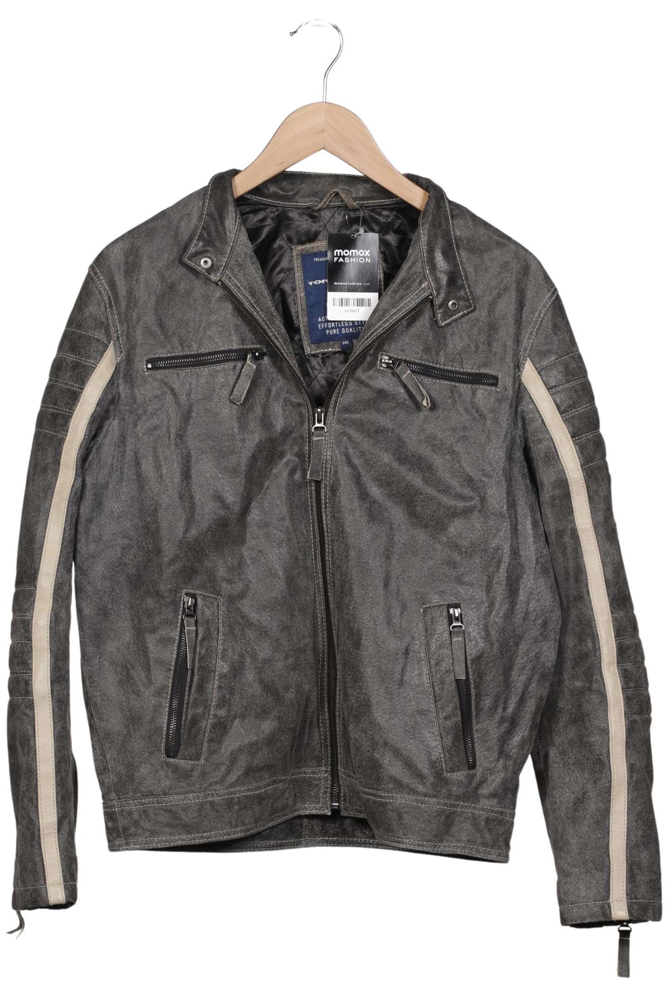 TOM TAILOR Jacke S in Grau: Vorderseite