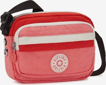 KIPLING - Bolso de hombro 'SISKO' en rojo