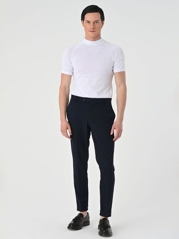 Effilé Pantalon Antioch en bleu