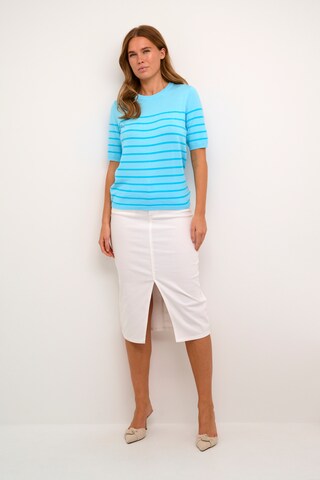 Pull-over 'Lizza' Kaffe en bleu